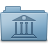 Library Folder Blue Icon